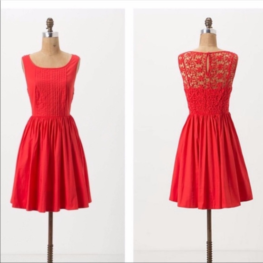 Moulinette Soeurs Sweet Enticement Melora Orange Dress